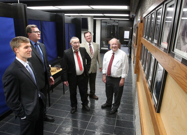 2014: Historical mayors display at La Crosse City Hall